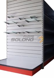 Slatwall مدت انبارداری اسلات سوپرمارکت قفسه، سوپر مارکت ها قفسه بندی