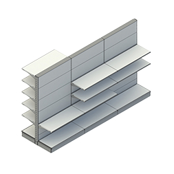 سیستم قفسه گاندول 30x80mm استیکر قابل تنظیم برای خرده فروشی