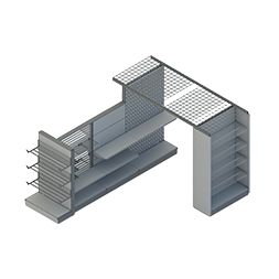 قفسه های سوپرمارکت سنگین / قفسه های نمایش خرده فروشی