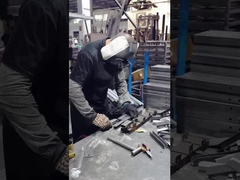فرآیند جوش دستی از قفسه